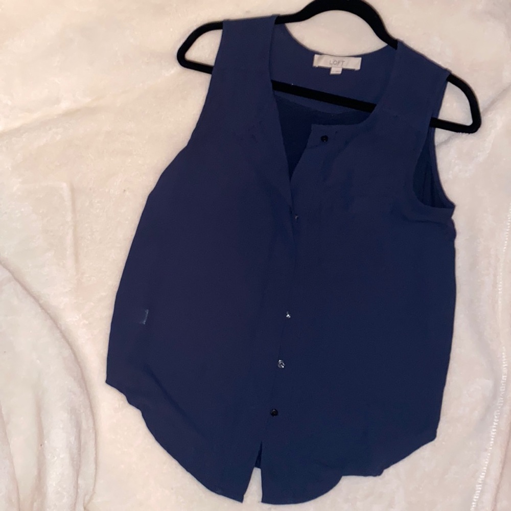 Loft tank top size small